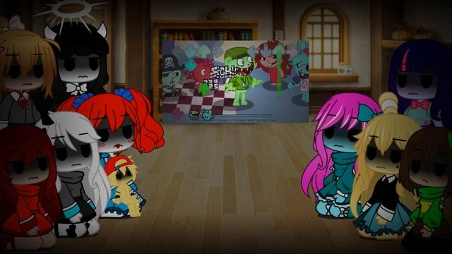 FNF AU Girls & Poppy PlayTime React - Happy Tree Funkers FULL WEEK (Flippy Mod) смотреть онлайн