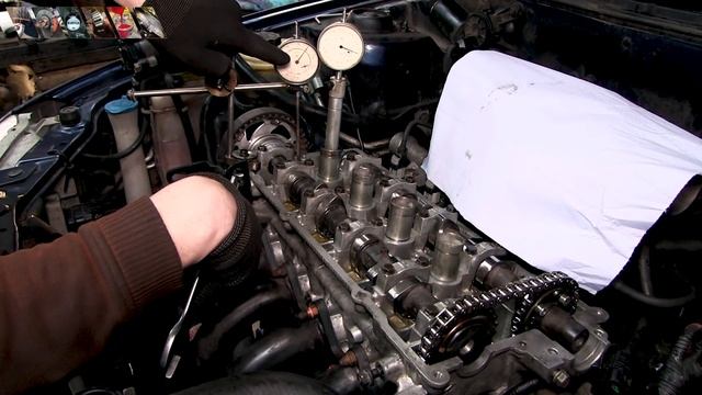 Установка ГБЦ и Распредвалов