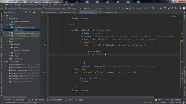 Android QR Code Scanner App Tutorial | Android Studio Tutorial for Beginners | #2 смотреть онлайн