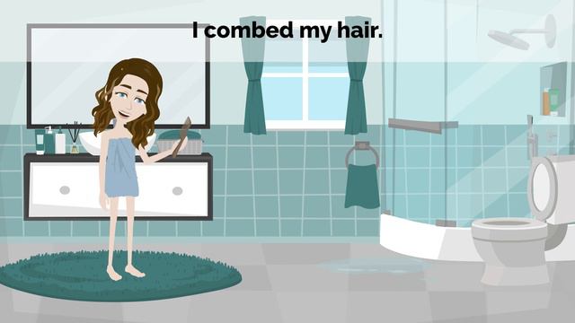 Daily Routine in English - Verbs in present and past смотреть онлайн