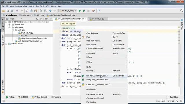 (Sentiment Classification +Naive Bayes + Python Prototype Project 01) + SQLite смотреть онлайн