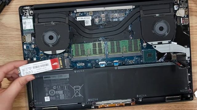 Dell Precision 5530 SSD Nvme replacement смотреть онлайн