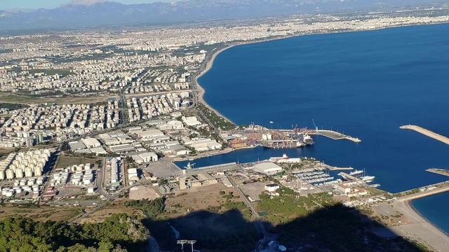 Tunektepe Teleferik. Анталия смотровая площадка смотреть онлайн
