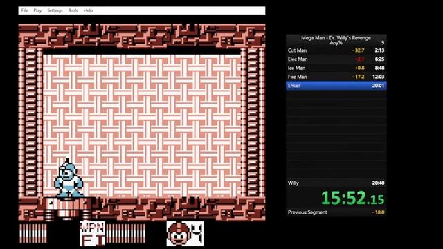Mega Man Dr. Wily`s Revenge Nintendo Gameboy Speedrun Any % in 27:15 by Spooky Mulder смотреть онлайн