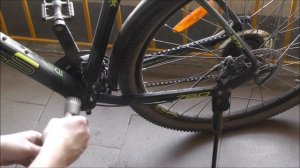 Как открутить каретку на велосипеде ?  На примере Stels Navigator 760D