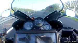 Yamaha FZS 600 чуть за 200 км/ч