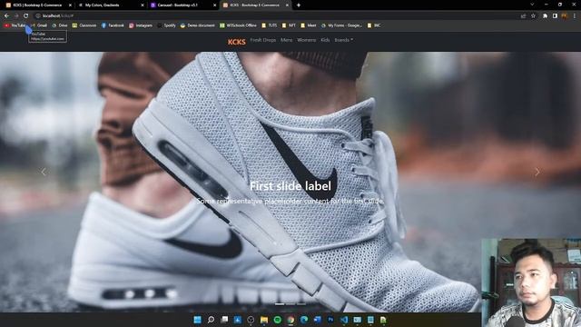 5 - E-Commerce Using Bootstrap | Designing the Landing Page | ITS 306 (Web Development) | NORSU Bai смотреть онлайн