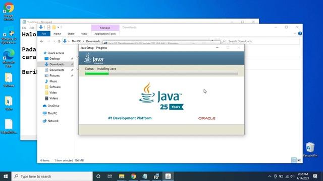 Cara Install Java Developments Kit atau JDK 8 pada Win 10 64 bit смотреть онлайн