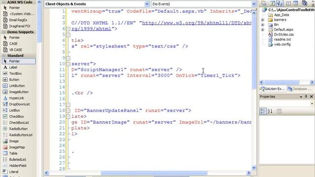 Ajax Timer - en Asp .Net смотреть онлайн