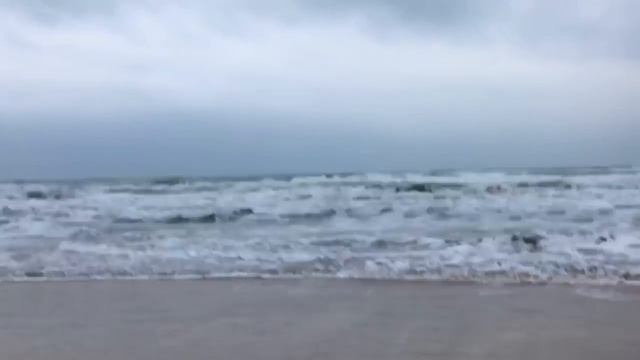 Анапа. Витязево. Море штормит перед закатом. 12.01.2019 смотреть онлайн