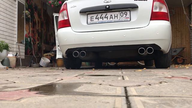 Двойной глушитель в действии смотреть онлайн