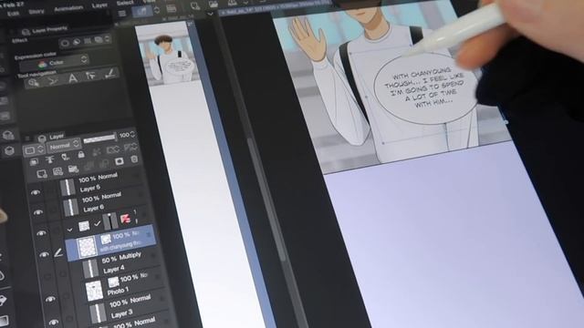 How to make a webtoon with CLIP STUDIO PAINT (beginner friendly) webtoon tips, drawing with nina! смотреть онлайн