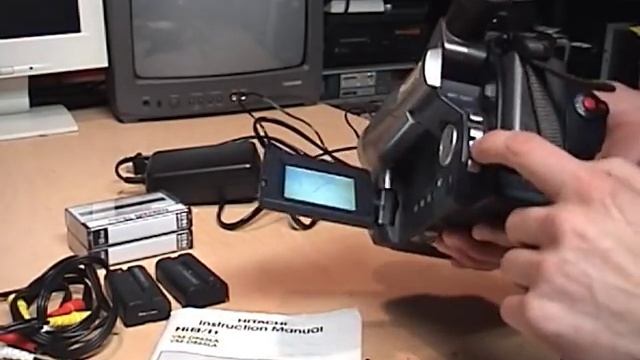 Rare Hitachi Digital8 camcorder review & test смотреть онлайн