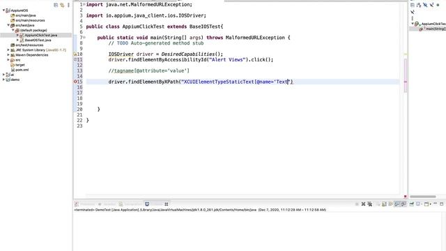 Appium IOS Automation Part3 - Inspect IOS Objects with Appium Inspector смотреть онлайн