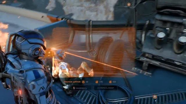 Пробуем Mass Effect: Andromeda #4. Супер-папка, (зам)главзлодей, прибытие в Нексус. смотреть онлайн