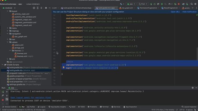Distance Tracking with google map android kotlin setting up fragment смотреть онлайн