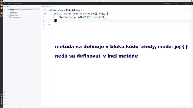 Java pre začiatočníkov - čo je metóda смотреть онлайн