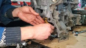 Ремонт двигателя SEBA, Форд Мондео 2.3л/ Repair engine SEBA, Ford Mondeo 2.3L