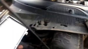 2. Салонный фильтр (Cabin air filter) Jeep KJ Cherokee/Liberty (Alfa) - Установка/Installation