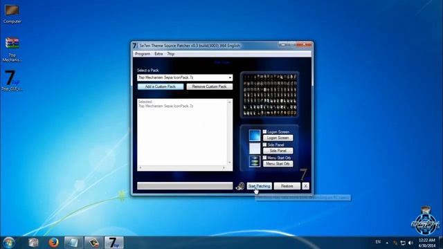 How to install custom Icon Pack in windows 7 смотреть онлайн