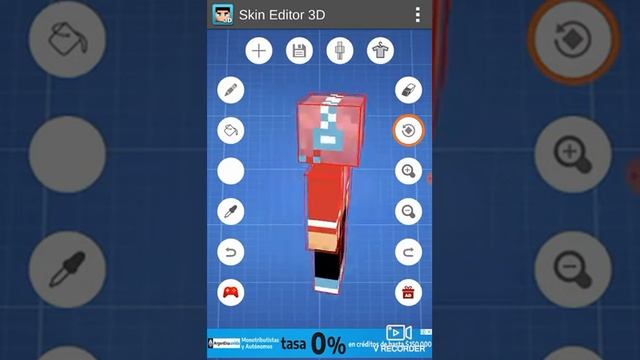 Skin Editor 3D for minecraft смотреть онлайн