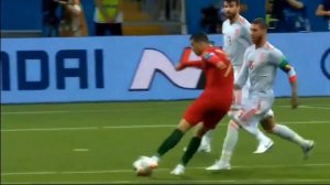 ВСЕ ГОЛЫ РОНАЛДУ В МАТЧЕ ПОРТУГАЛИЯ - ИСПАНИЯ 3:3