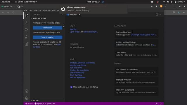 How to install Visual Studio Code on Ubuntu Linux 20.10 (Groovy Gorilla)[TAGALOG] смотреть онлайн
