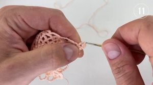 Дорожка крючком, Ананасовое поле, 1-20