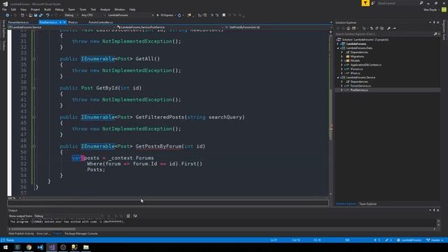 ASP.NET Core 2 MVC Forum | 06 | Forum Topics смотреть онлайн