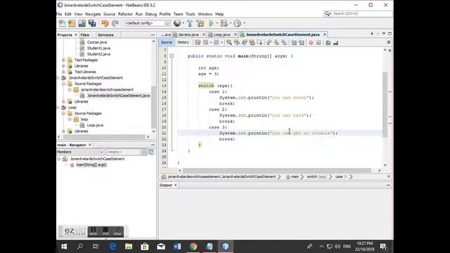 Switch case statement Tutorial смотреть онлайн