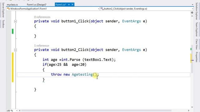 .Net tutorial in Hindi | custom exception in c# | Hindi | Manish Nain смотреть онлайн