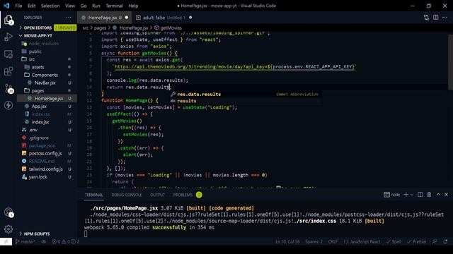 Responsive Movie Web App - Part - 1 | React.js | TailwindCss 3.0 |TMDB api | May We Code смотреть онлайн