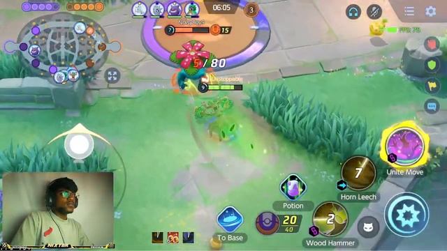 Short stream hai ajj?| POKEMON UNITE | [STREAM No.152] #facecamlive смотреть онлайн