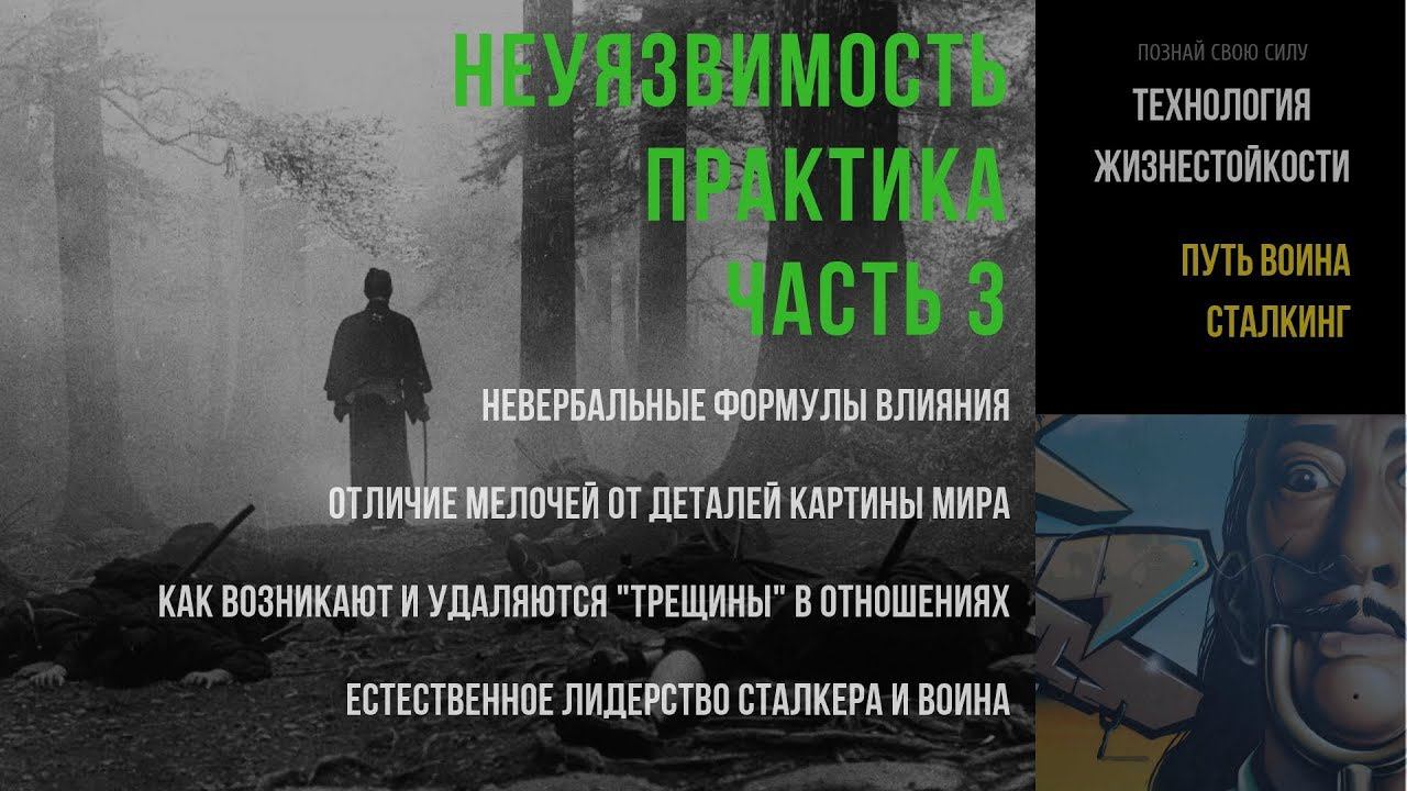 Неуязвимость#3. Практика | СТАЛКИНГ