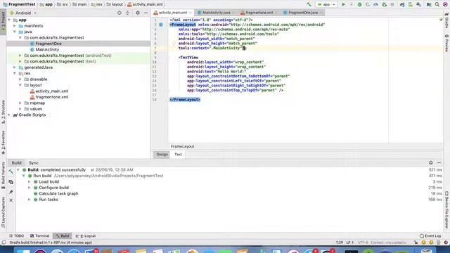 Android Fragments 1 смотреть онлайн