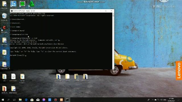 IT Tutorials: MySQL Login in XAMPP and Basic Commands using Command Prompt смотреть онлайн