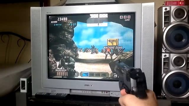 Time Crisis 3 Guncon 2 com Recoil PS2 Coleção смотреть онлайн