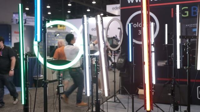 CAME-TV RGBDT Multicolor LED Lights – Your Choice Of Tube Or Ring Light