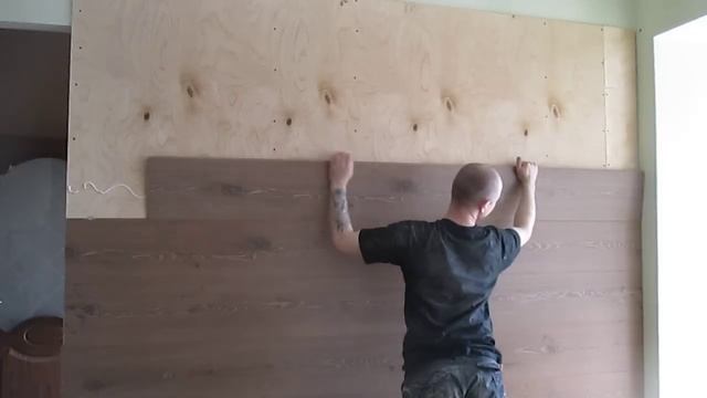 Укладка ламината на стену смотреть онлайн