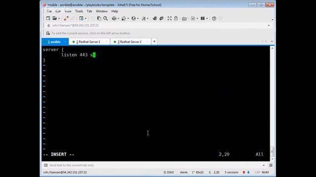 Ansible Session 3- Enable SSL on nginx webserver смотреть онлайн