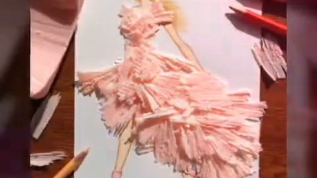 #2 Рисунки Необычные платья смотреть онлайн