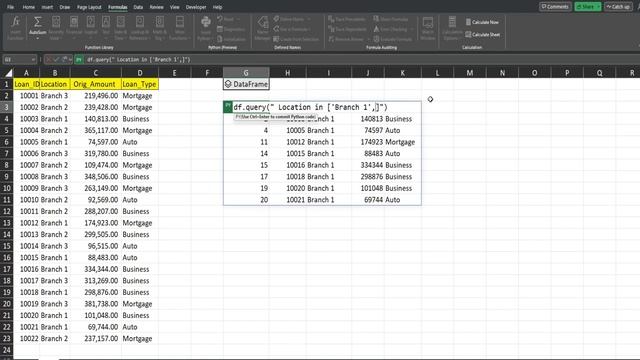 Excel Python Query Dataset смотреть онлайн