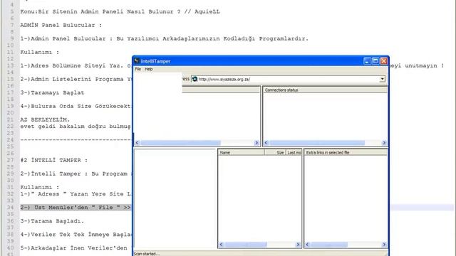 Hedef Sitenin Admin Paneli Nasıl Bulunur ? смотреть онлайн