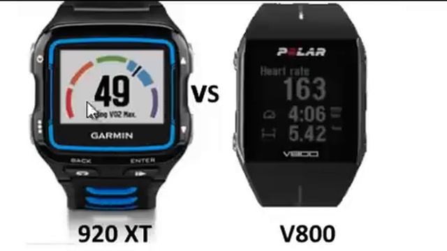 Garmin 920XT Vs Polar V800