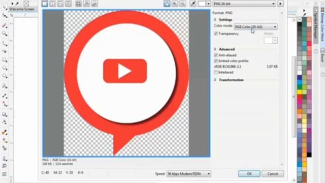 HOW TO EXPORT TO PNG IN CORELDRAW X7 | DBOSS JNR ELI смотреть онлайн