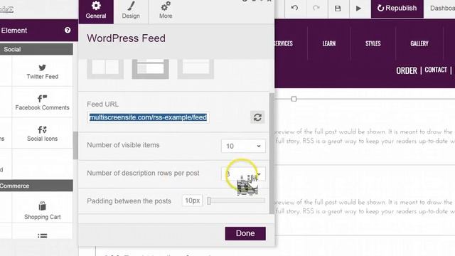 Responsive Elements - Wordpress Feed смотреть онлайн