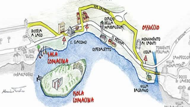 2 The town of Ossuccio - Comacina Island Italy Lake Como смотреть онлайн