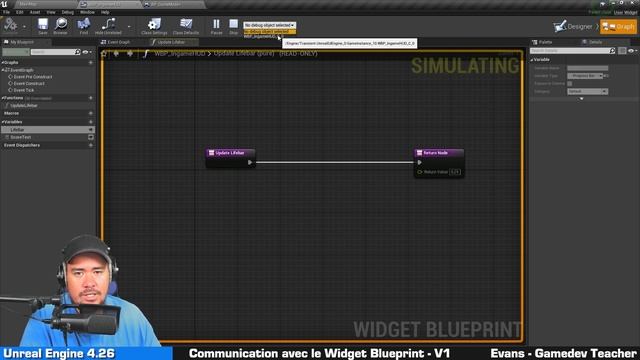 INTERFACE UTILISATEUR & WIDGET BLUEPRINT | Unreal Engine 4 смотреть онлайн