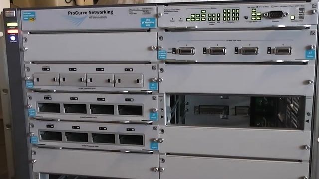 Sold HP Procurve HP 5412zl x3 J8707A J8698A J8726A Network Switch on eBay смотреть онлайн