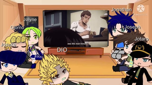 Jojos react to Giorno’s past with DIO смотреть онлайн